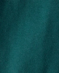 Baby Boy 3-Piece Fleece Vest Outfit Set - Green