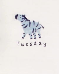 Baby 11-Piece Days Of The Week Short-Sleeve Bodysuits & Pull-On Pants Set - Ivory/Grey