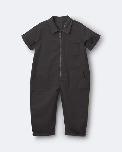 Toddler Day Out™ Jumpsuit - Charcoal