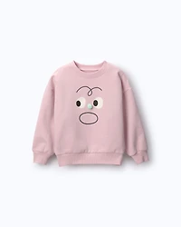 Toddler Emotions Wide-Arm Sweatshirt - Rose