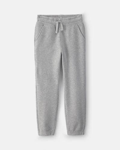 Boys Fleece Joggers - Grey