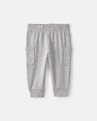 Baby Boy 2-Piece Varsity Long-Sleeve Bodysuit & Pant Set - Grey