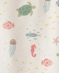 Toddler 2-Piece Organic Cotton Pajamas in Under the Sea