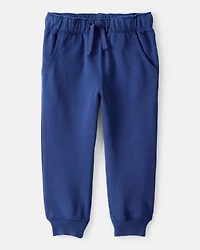 Toddler Boy DayDream Fleece Cotton Jogger - Navy