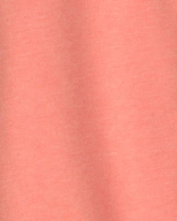 Boys French Terry Zip-Up Hoodie - Orange