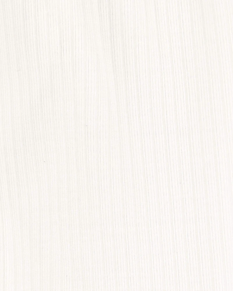 Baby Girl 2-Pack PurelySoft Pull-On Pants - Khaki/Ivory