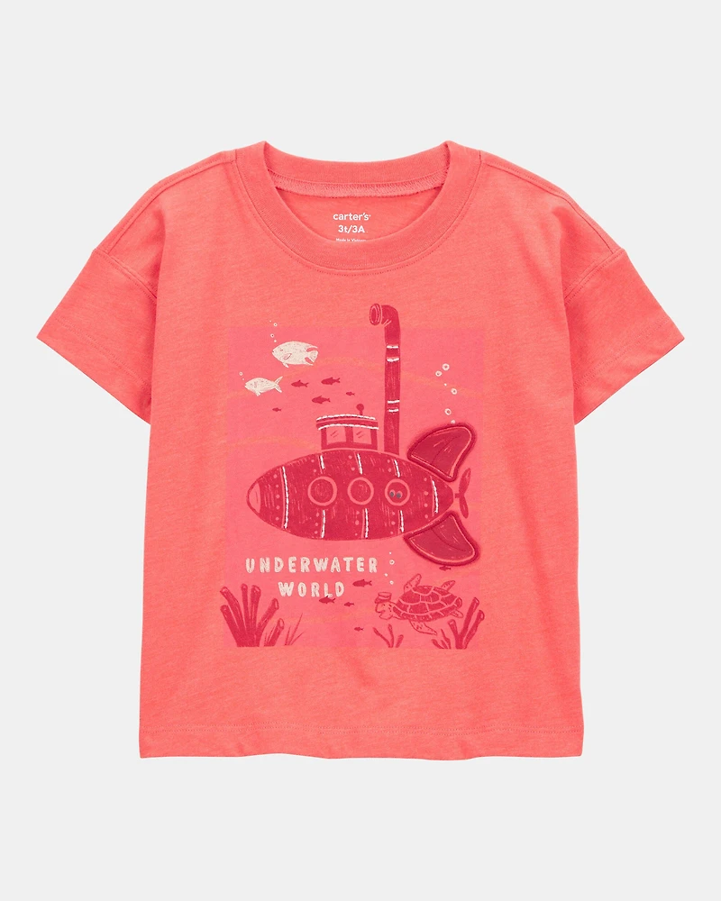Toddler Submarine Graphic Tee