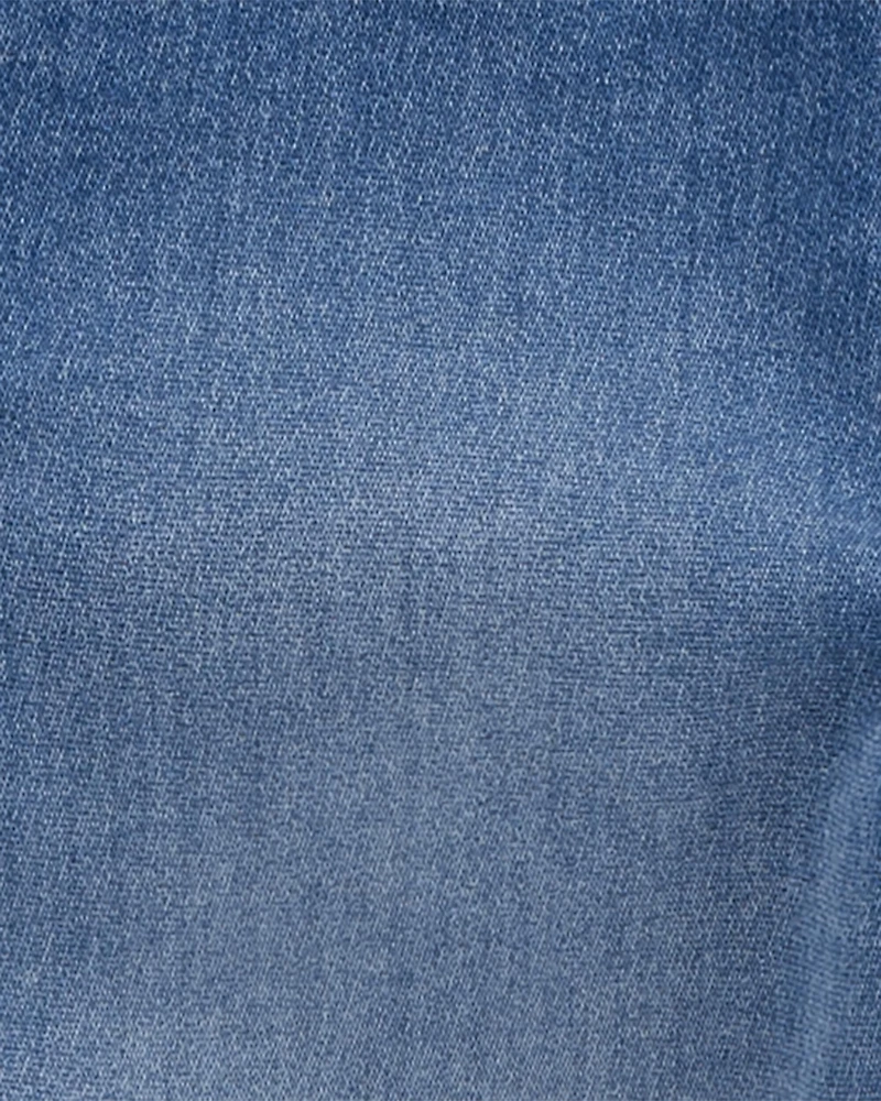 Toddler Stretch Denim Overalls - Medium Wash