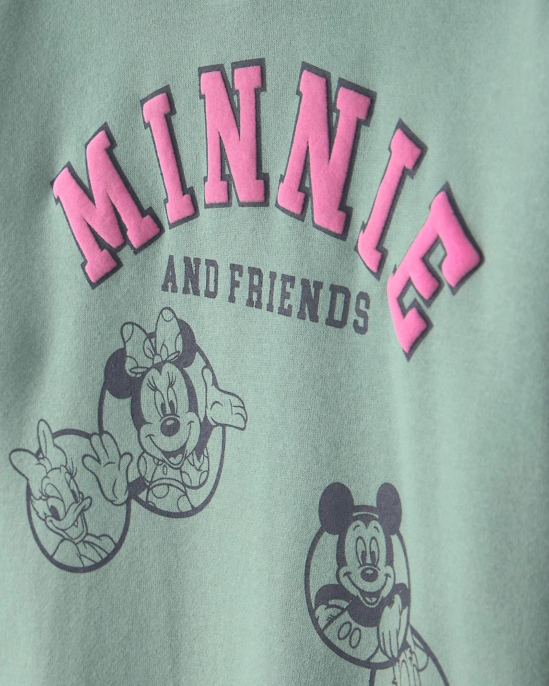 Girls Disney© Minnie Mouse Fleece Hoodie - Green