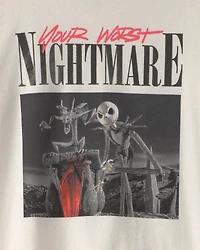 Boys Disney© Nightmare Halloween Graphic Tee - Cream