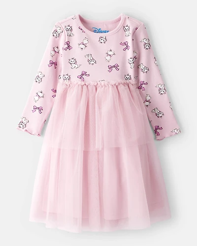 Toddler Aristocats Long-Sleeve Tutu Dress