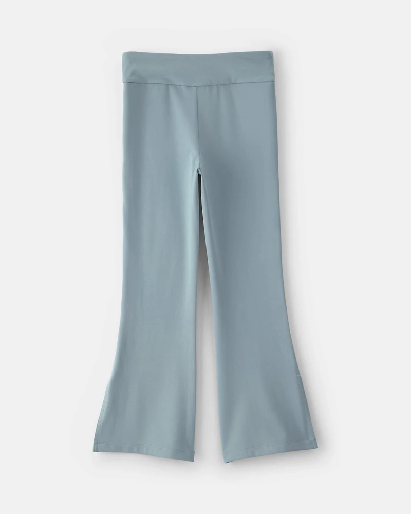Girls Pull-On Stretch Active Flare Leggings - Blue