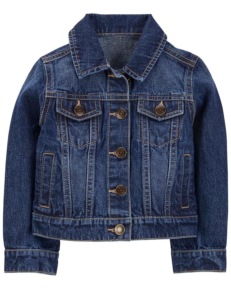 Baby Denim Jacket - Dark Wash