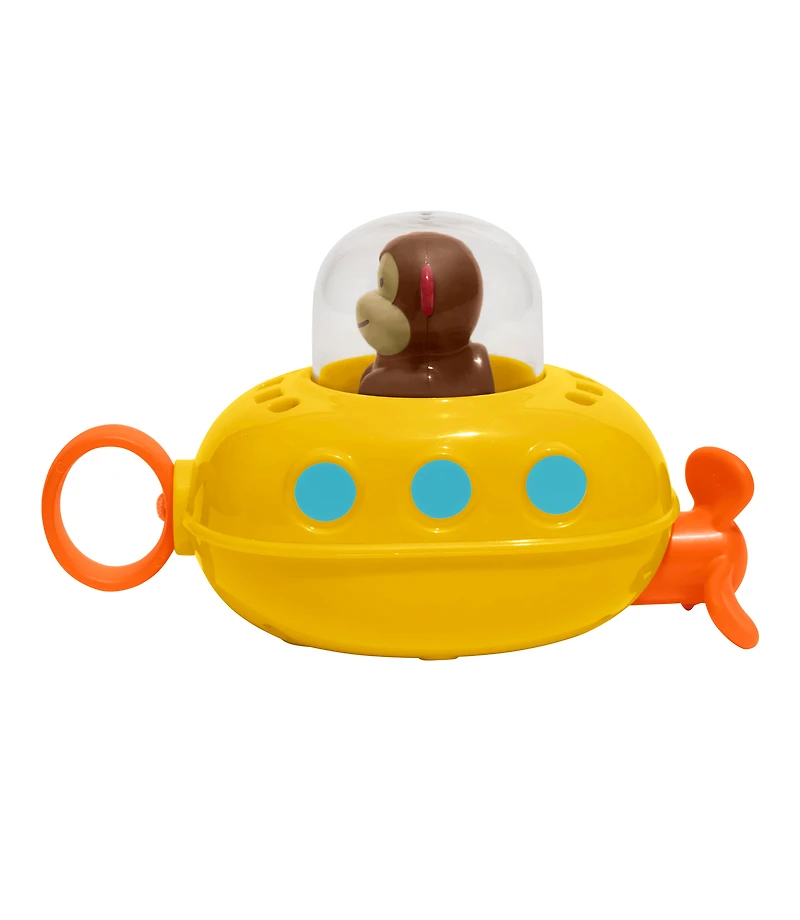 ZOO® Pull & Go Submarine Baby Bath Toy