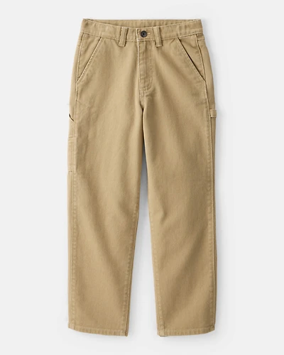 Boys Carpenter Fashion Pants - Khaki