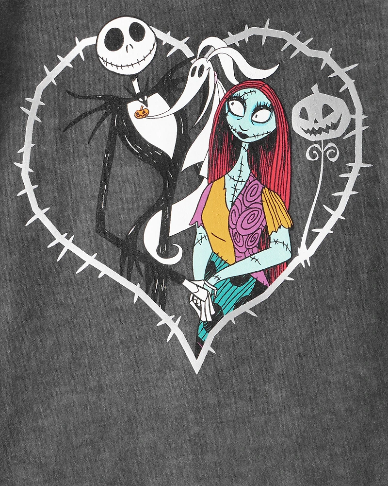Girls Disney© The Nightmare Before Christmas Halloween Tee - Black