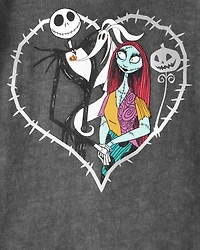 Girls Disney© The Nightmare Before Christmas Halloween Tee - Black