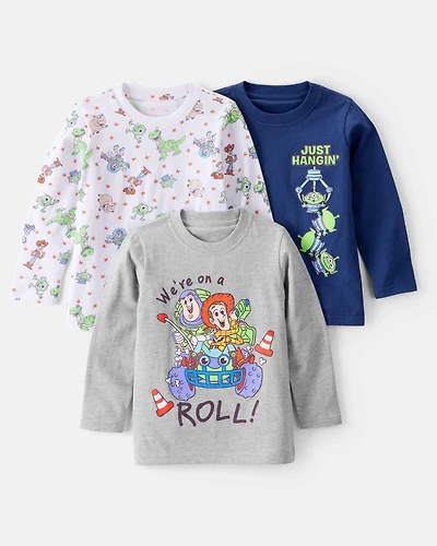 Toddler Boy 3-Pack Pixar© Toy Story Long-Sleeve Tees