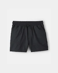 Boys Mesh Active Shorts - Black