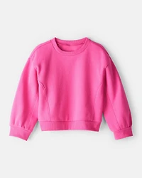 Toddler Girl 2-Piece DayDream Fleece Pullover Sweatshirt & Joggers Set - Pink