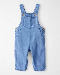 Baby Organic Cotton Denim Overalls