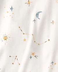 Baby 2-Pack Constellation PurelySoft Bodysuits - Yellow/Cream