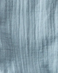 Baby Organic Cotton Gauze Overalls in Blue