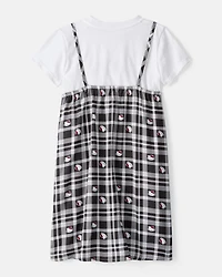 Girls 2-Piece Hello Kitty Tee & Dress Set