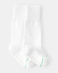 Toddler 1-PackSoccer Socks - White