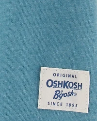 Toddler Pocket Henley Tee - Teal