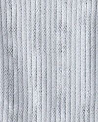 Baby Boy Ribbed Cotton Jumpsuit - Blue