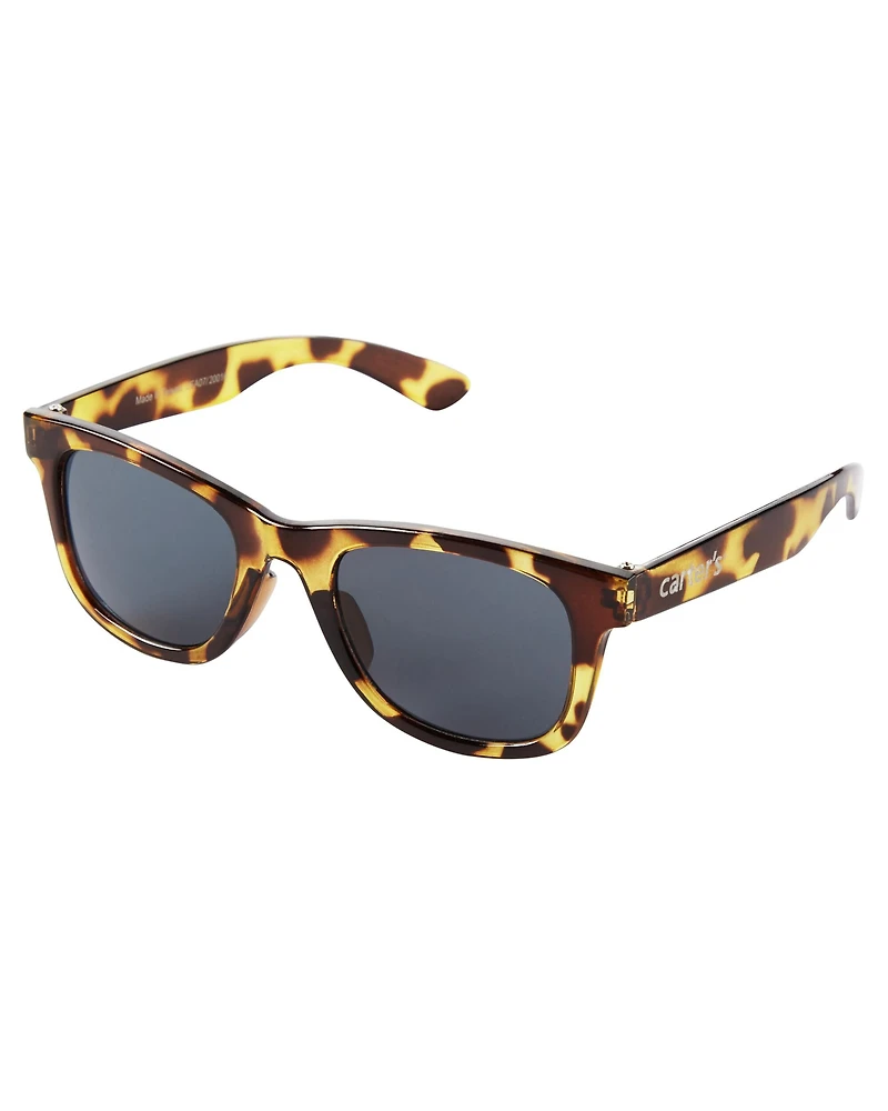 Boys Tortoise Shell Classic Sunglasses