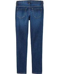 Kid Dark Wash Super Skinny-Leg Jeans
