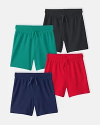 Toddler Boy 4-Pack Mesh Active Shorts