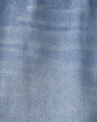 Baby Boy Denim Drawstring Shorts - Light Wash