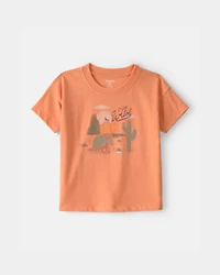 Toddler Boy 'Club Wild' Armadillo Graphic Tee - Orange