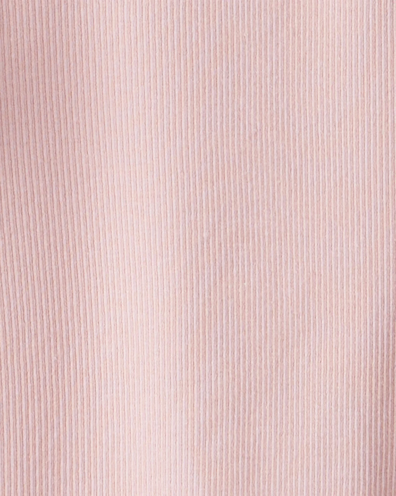 Girls 3-Pack Organic Cotton Ribbed Tees