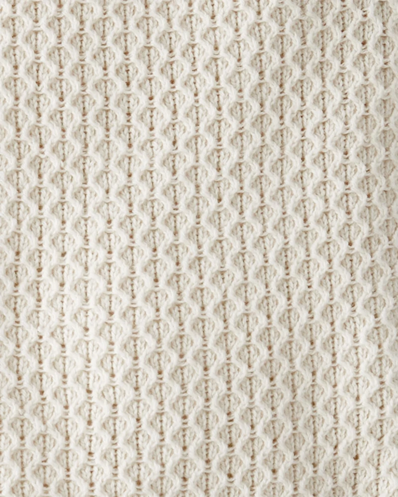 Toddler Girl 2-Piece Organic Cotton Sweater Knit Set