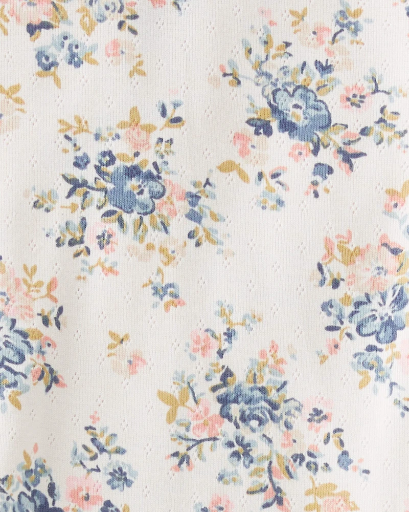 Toddler Girl Organic Cotton Pajamas Set