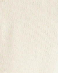 Toddler Girl Wide-Leg  Sweater Knit Pants - Ivory