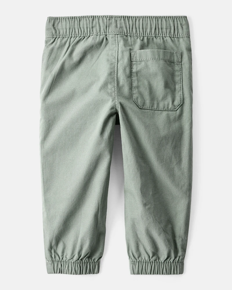 Baby Boy  Cotton Everyday Pull-On Jogger - Green