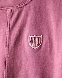 Boys Wild Cotton Short-Sleeve Tee - Red