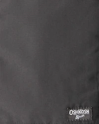 Boys Long-Sleeve Midweight Quilted Bomber Jacket - Black