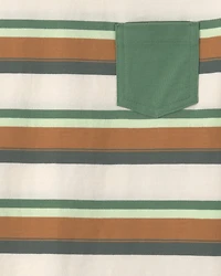 Boys Striped Short-Sleeve T-Shirt