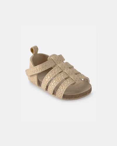 Baby Girl Strappy Sandals - Brown