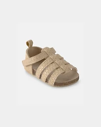Baby Girl Strappy Sandals - Brown