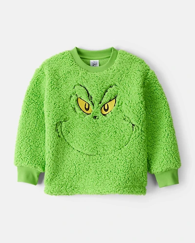 Toddler Christmas Dr. Seuss™ The Grinch Pullover Sweatshirt - Green