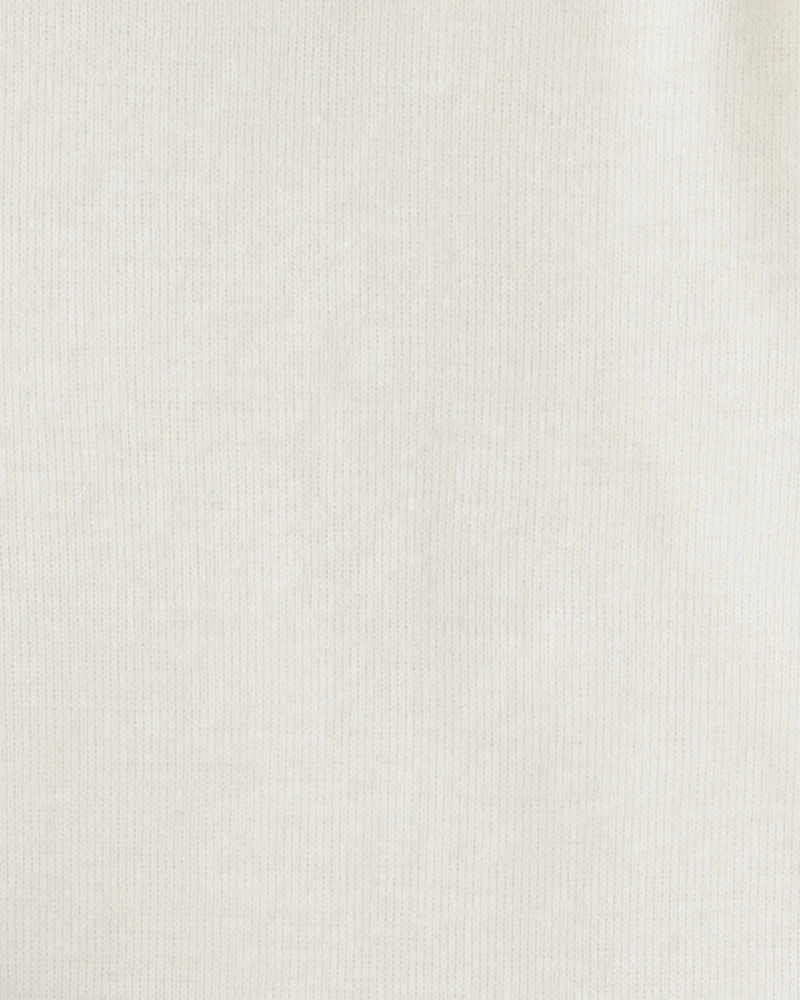 Baby Boy 3-Piece DayDream Fleece Aztec Sherpa Outfit Set - Cream