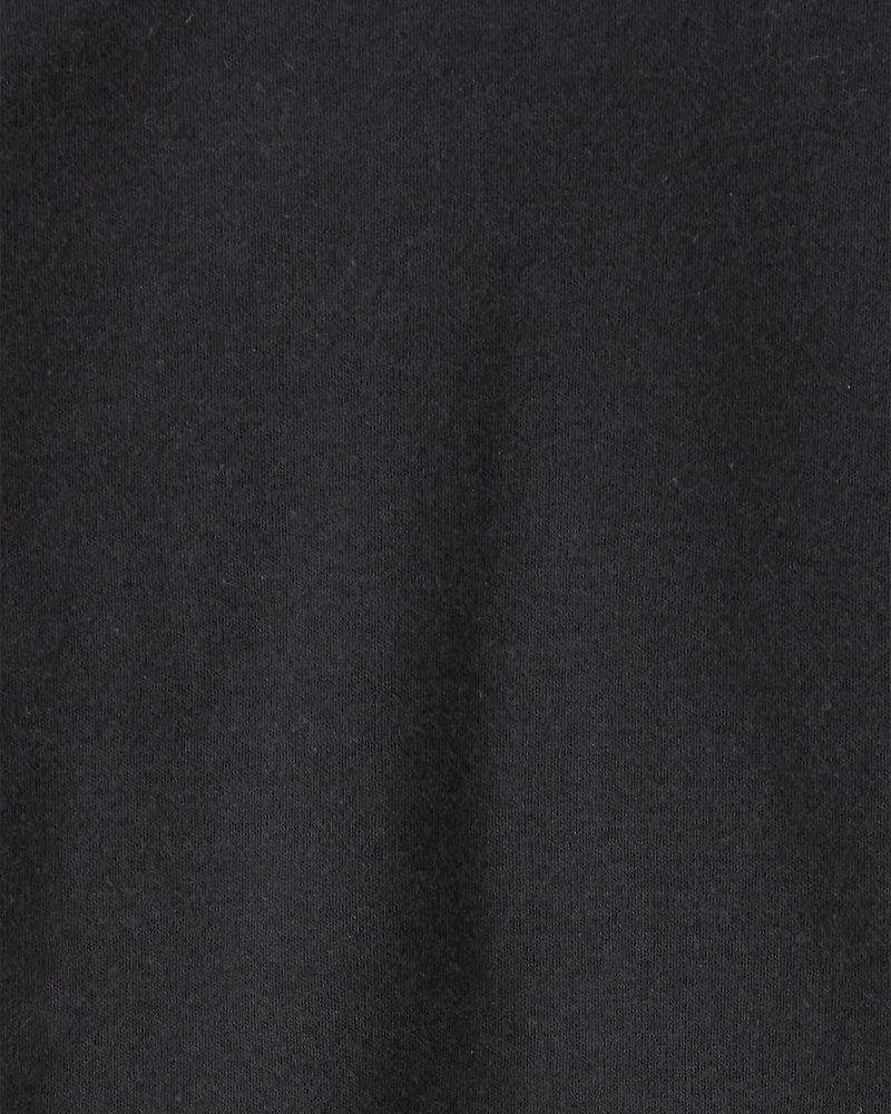 Baby Girl 3-Piece Heart Print Long-Sleeve Dress Set - Ivory/Black