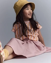 Toddler Girl Avenue Twirl™ Midi Skirt - Light Pink